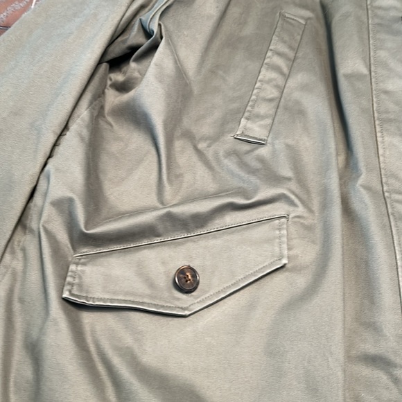 Lands End Women’s 3 in 1 Winter Jacket.  3X.  Army green. - Picture 3 of 16